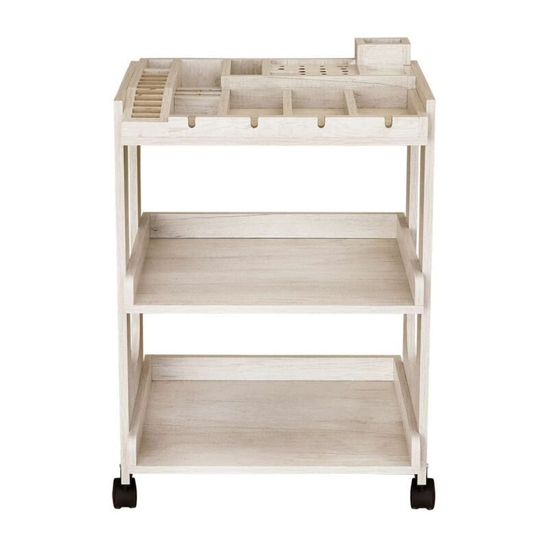 Mesa Organizadora para Barbería de 3 Charolas