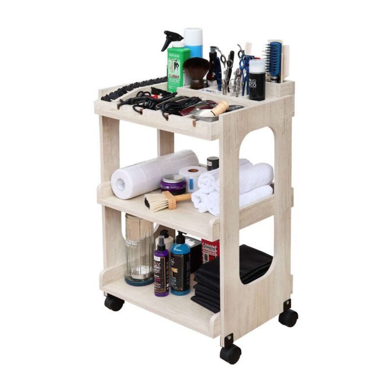 Mesa Organizadora para Barbería de 3 Charolas - Imagen 5