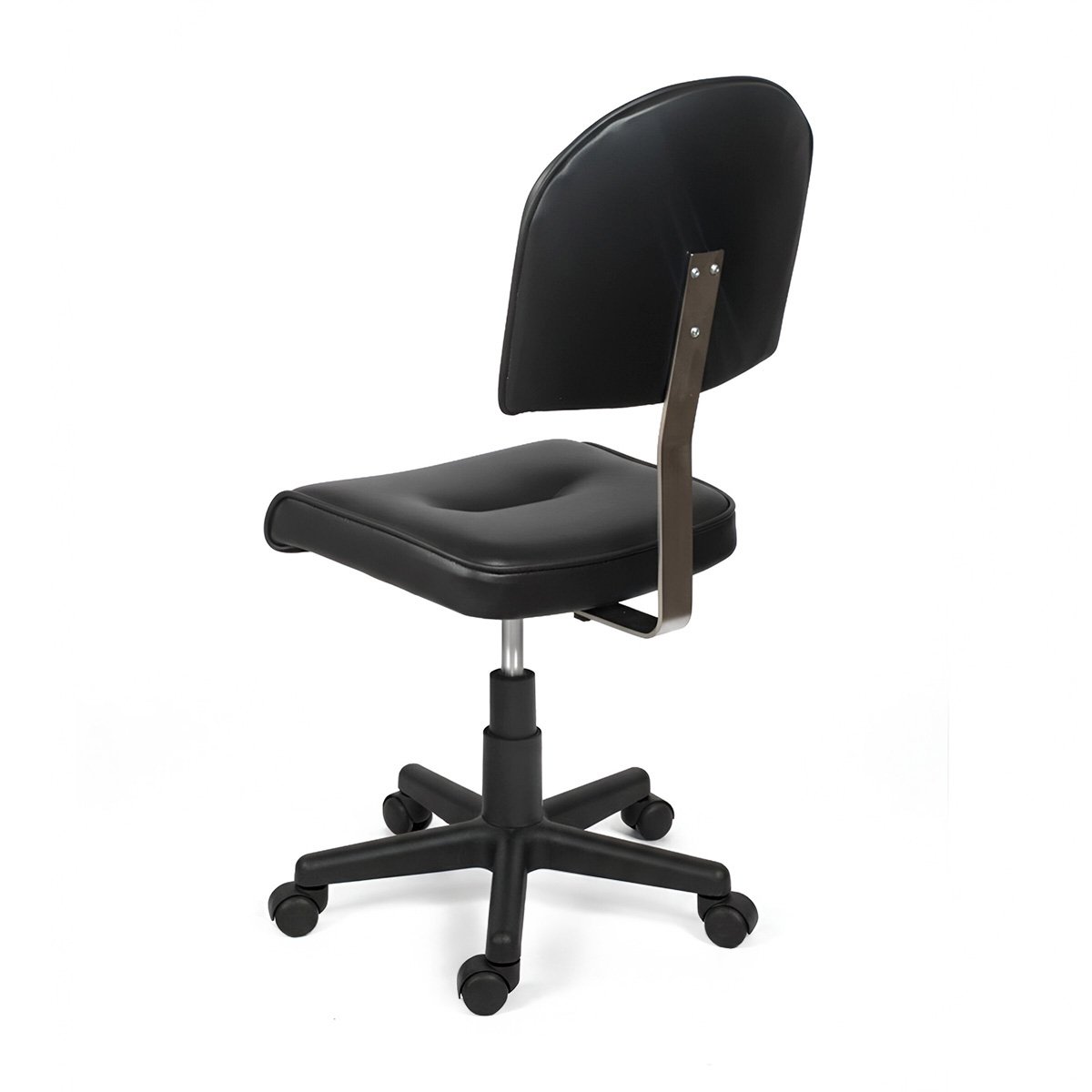 Silla de Manicure Nautica negra vista trasera