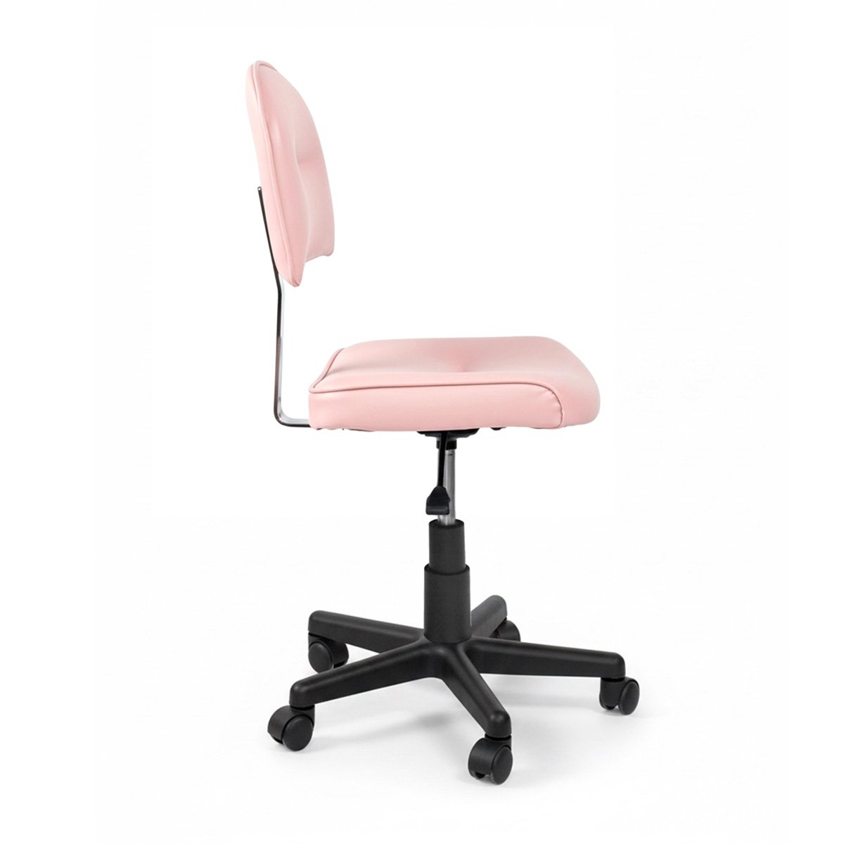 Silla de Manicure Nautica rosa vista de perfil