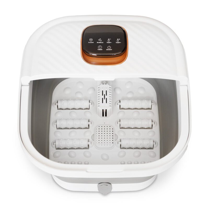 Tina Spa Para Pies Pantalla Táctil Calienta El Agua Plegable - Imagen 5